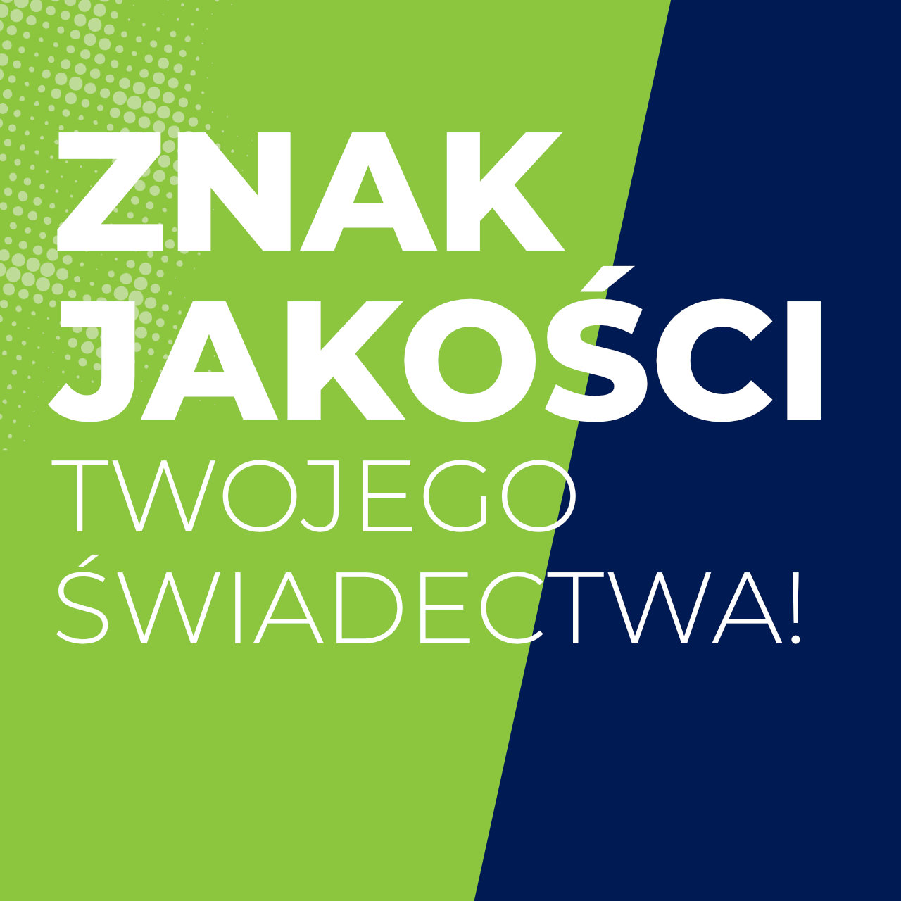 Znak jakości świadectwa - PRK