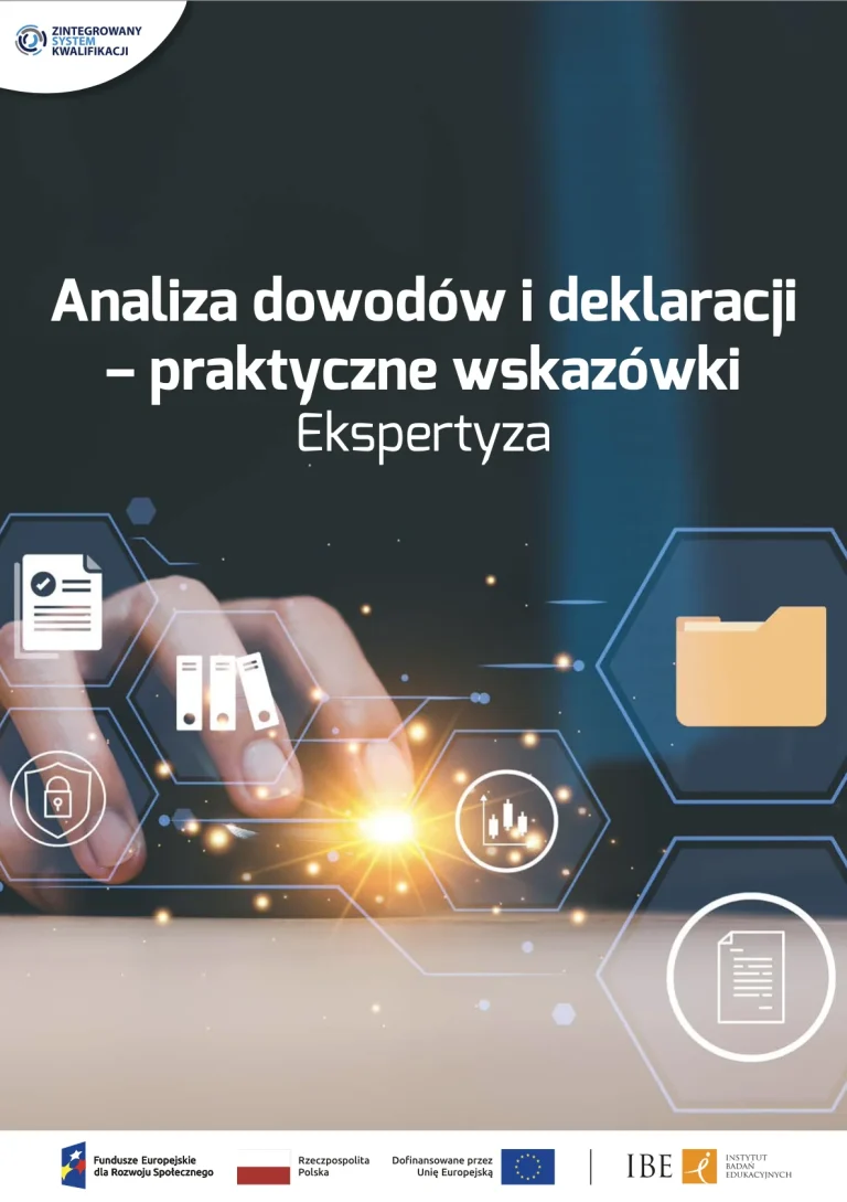 Okładka publikacji Analiza dowodów i deklaracji – praktyczne wskazówki