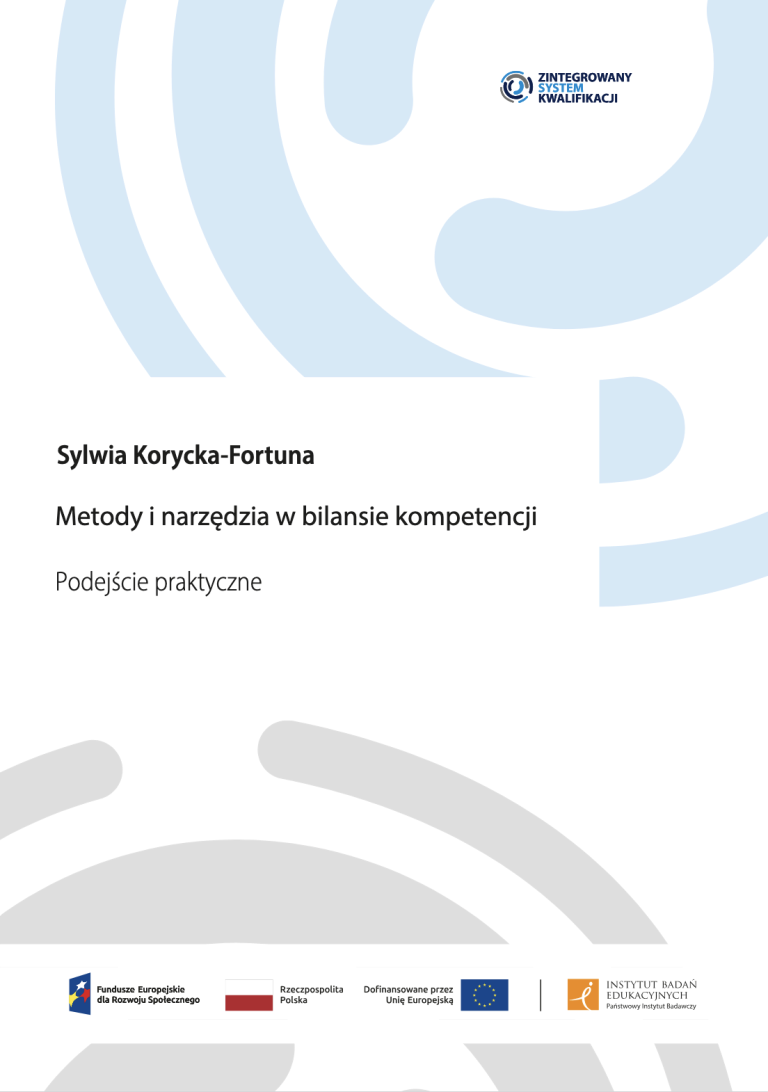 Okładka publikacji Metody i narzędzia w bilansie kompetencji. Podejście praktyczne