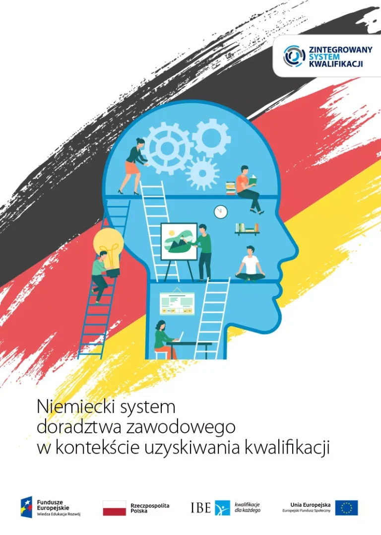 Okładka publikacji Niemiecki system doradztwa zawodowego w kontekście uzyskiwania kwalifikacji