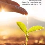 Okładka publikacji Model wspierający w doradztwie. Raport z badania doradców zawodowych w kontekście wdrażania ZSK.