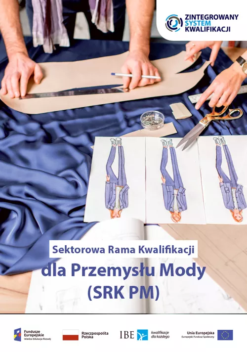 Okładka publikacji Sektorowa Rama Kwalifikacji dla Przemysłu Mody (SRK PM)