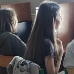 Uczniowie podczas warsztatów