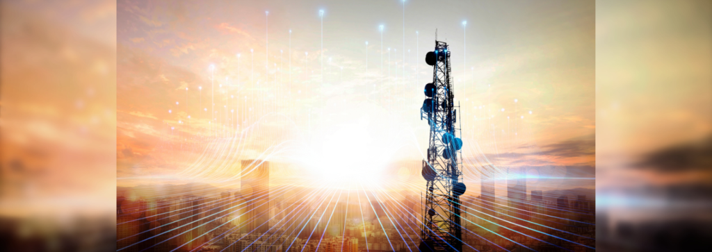 Zdjęcie na którym widać nadajnik telefoniczny