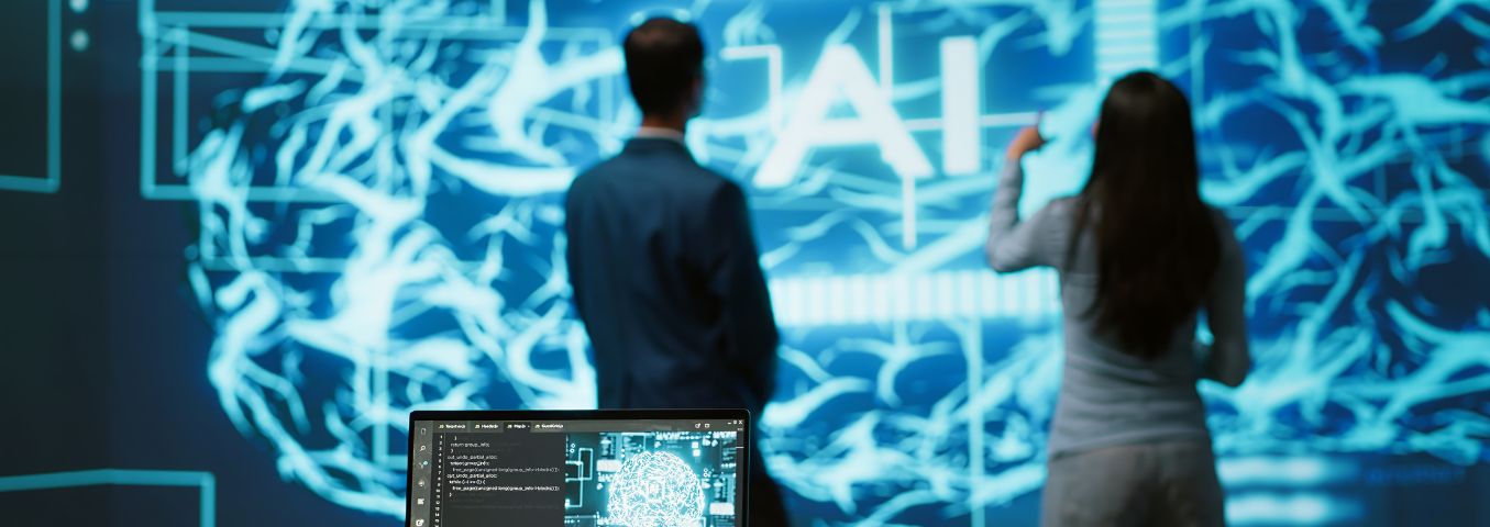 Osoby na tle AI