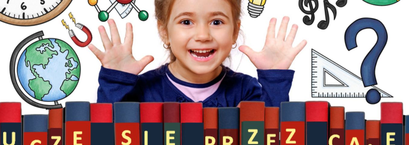 Dziewczynka na tle grafik